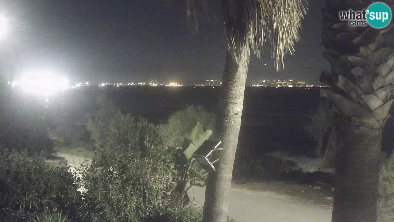 Live webcam Capoterra – La Maddalena beach – Sardinia – Italy