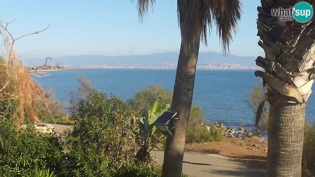 Webcam en vivo Capoterra – Playa La Maddalena – Cerdeña – Italia