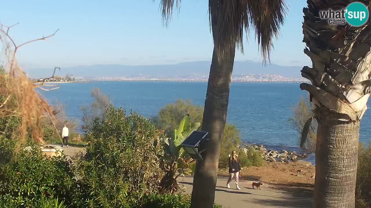 Webcam en direct Capoterra – Plage de La Maddalena – Sardaigne – Italie