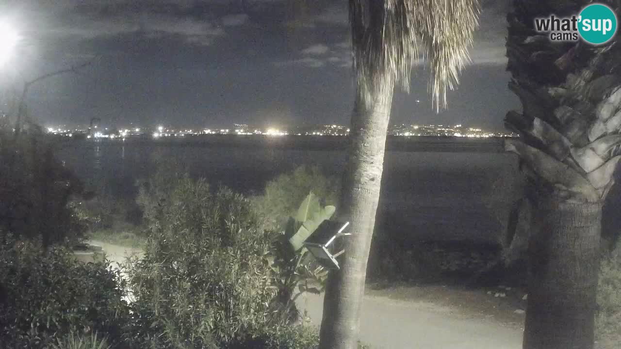 Webcam en vivo Capoterra – Playa La Maddalena – Cerdeña – Italia