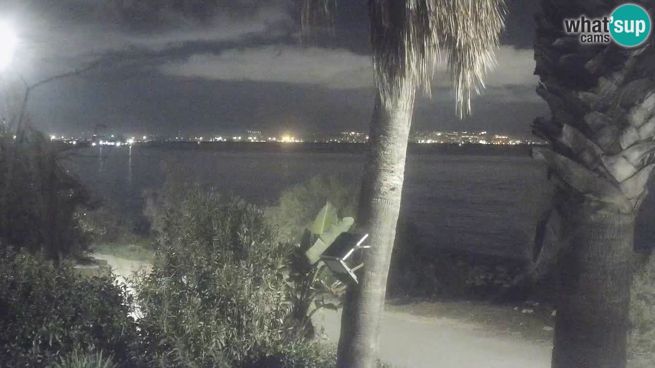 Live webcam Capoterra – Spiaggia della Maddalena – Sardegna – Italia