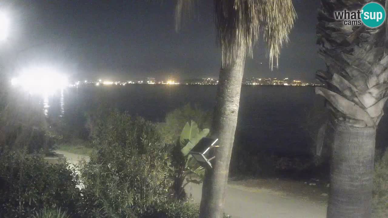 Live webcam Capoterra – La Maddalena beach – Sardinia – Italy