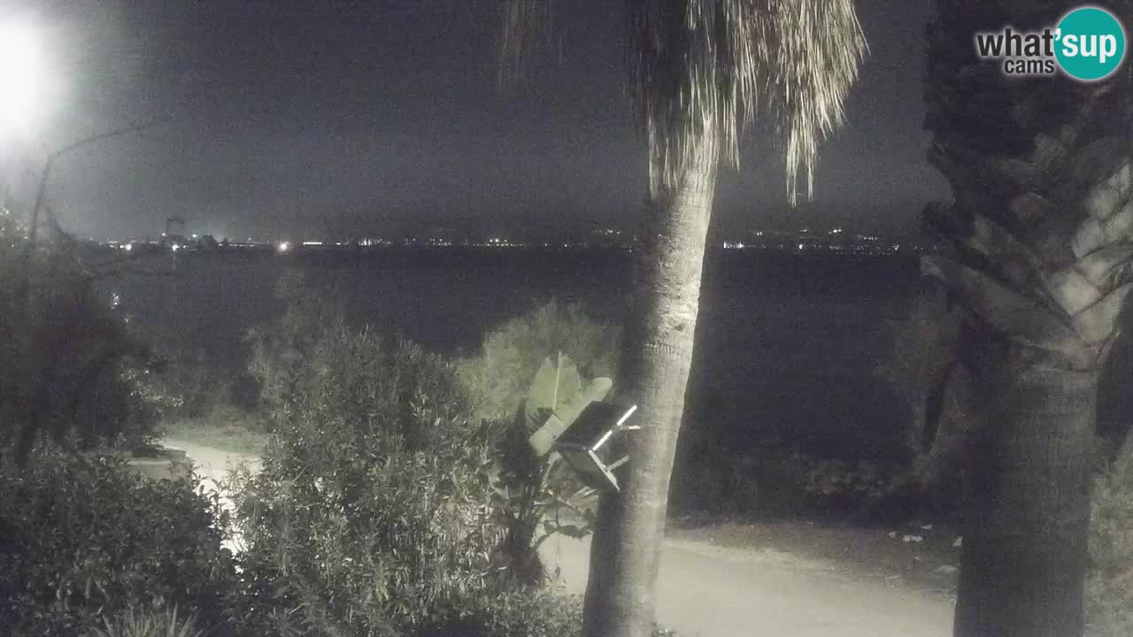 Live Webcam Capoterra – La Maddalena Strand – Sardinien – Italien