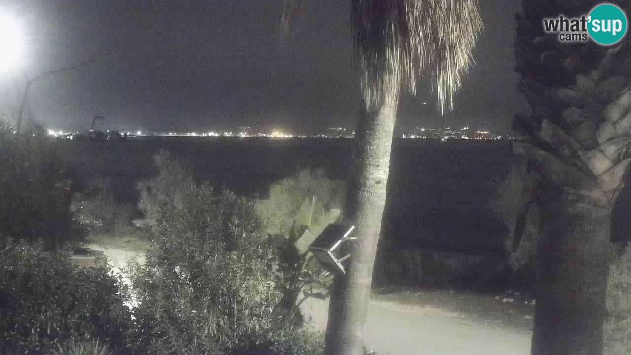 Live webcam Capoterra – Spiaggia della Maddalena – Sardegna – Italia