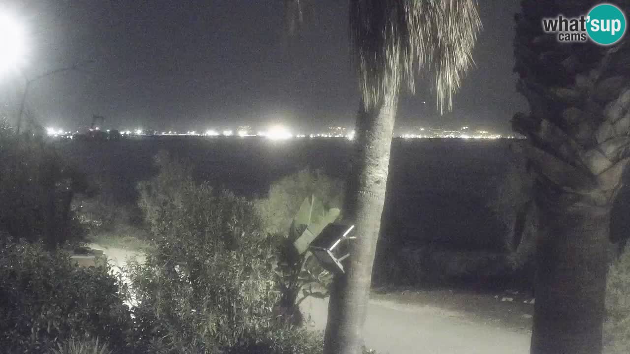 Webcam en vivo Capoterra – Playa La Maddalena – Cerdeña – Italia