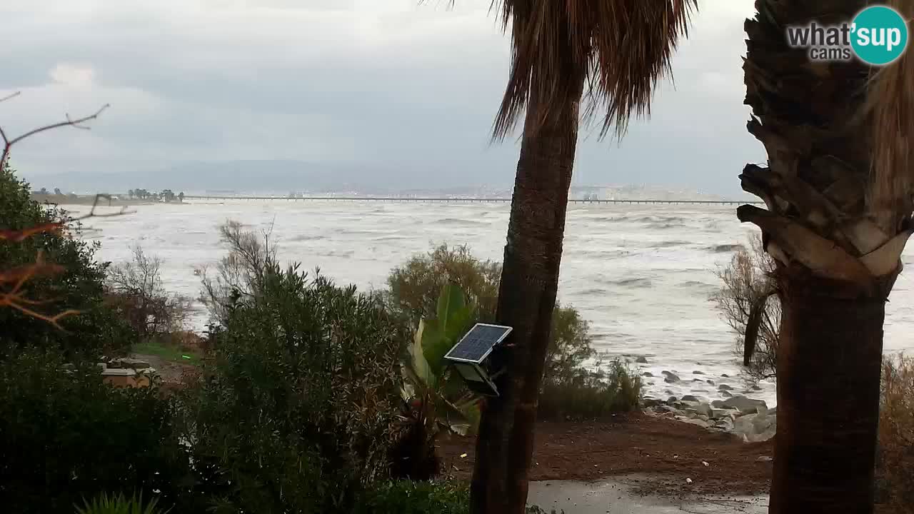 Webcam en vivo Capoterra – Playa La Maddalena – Cerdeña – Italia