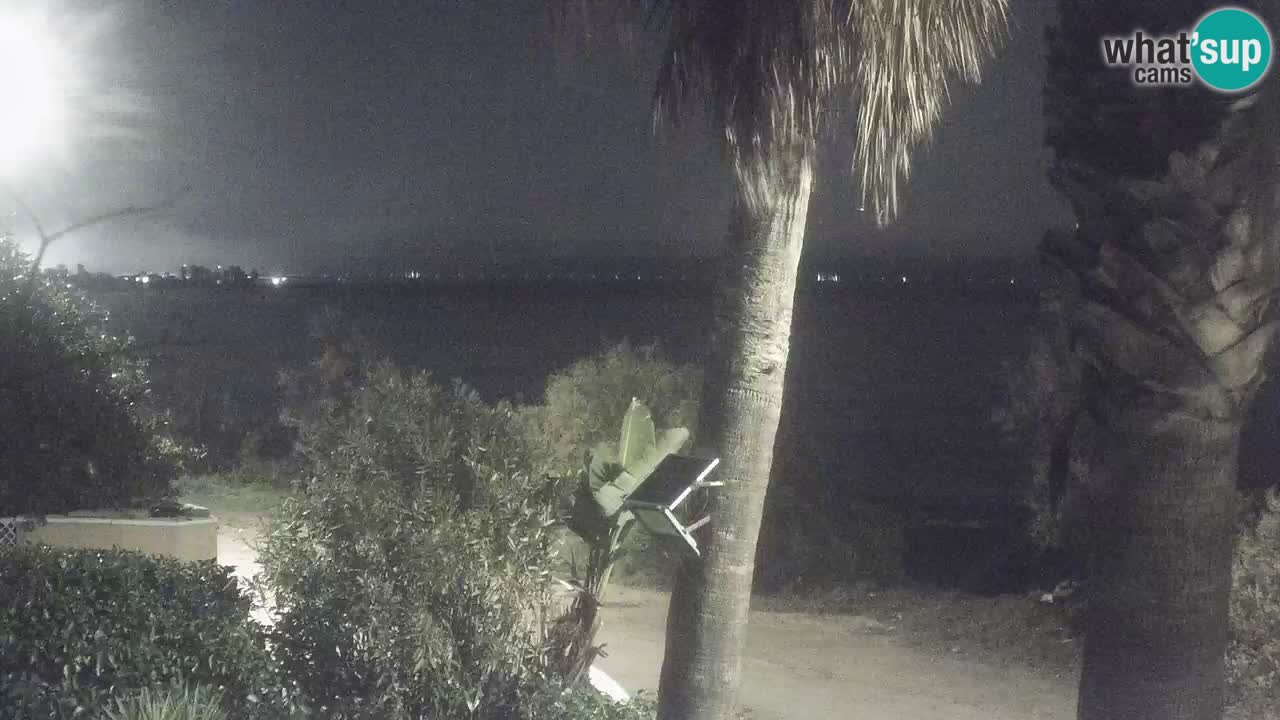 Webcam en vivo Capoterra – Playa La Maddalena – Cerdeña – Italia