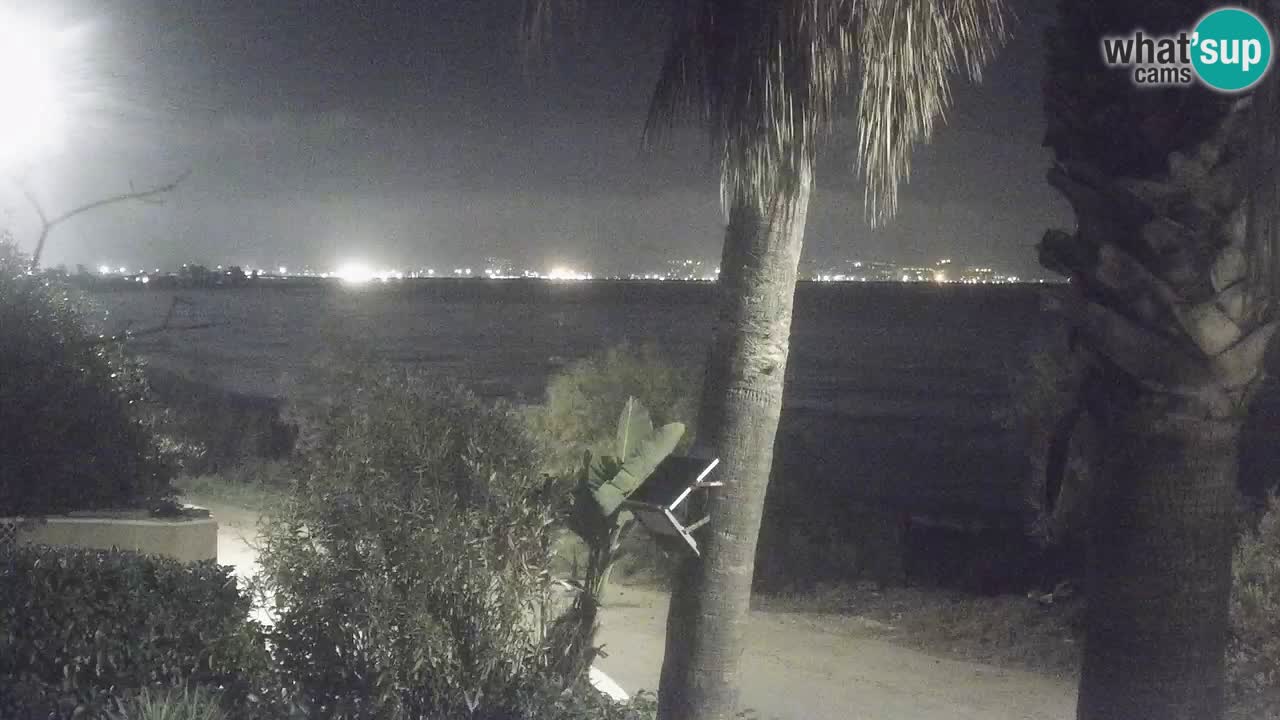 Live webcam Capoterra – Spiaggia della Maddalena – Sardegna – Italia