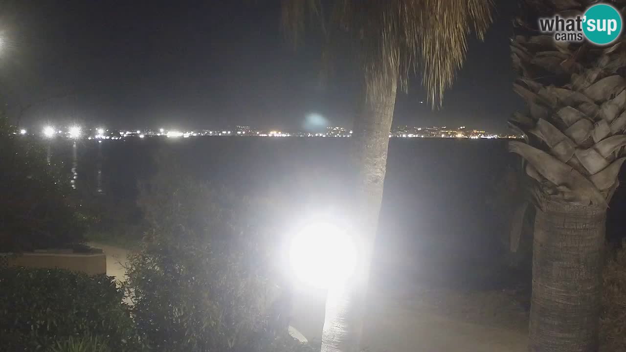 Webcam en vivo Capoterra – Playa La Maddalena – Cerdeña – Italia