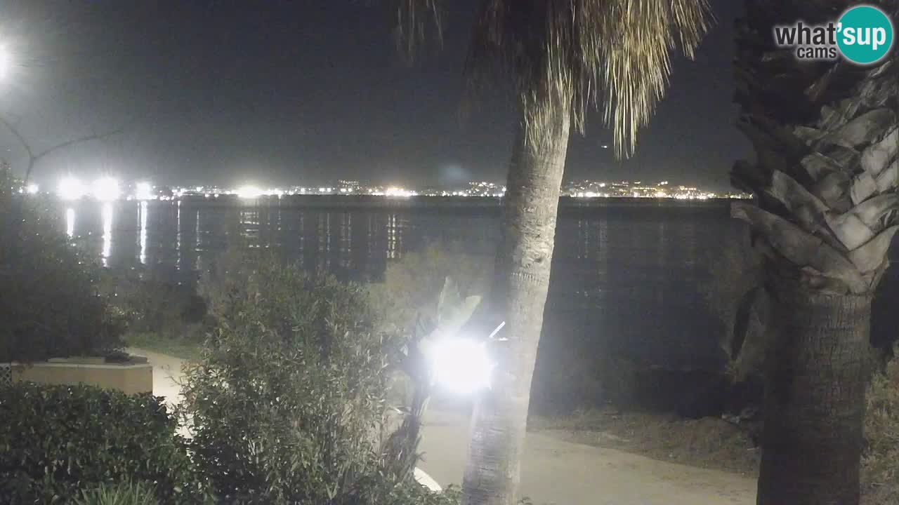 Webcam en vivo Capoterra – Playa La Maddalena – Cerdeña – Italia