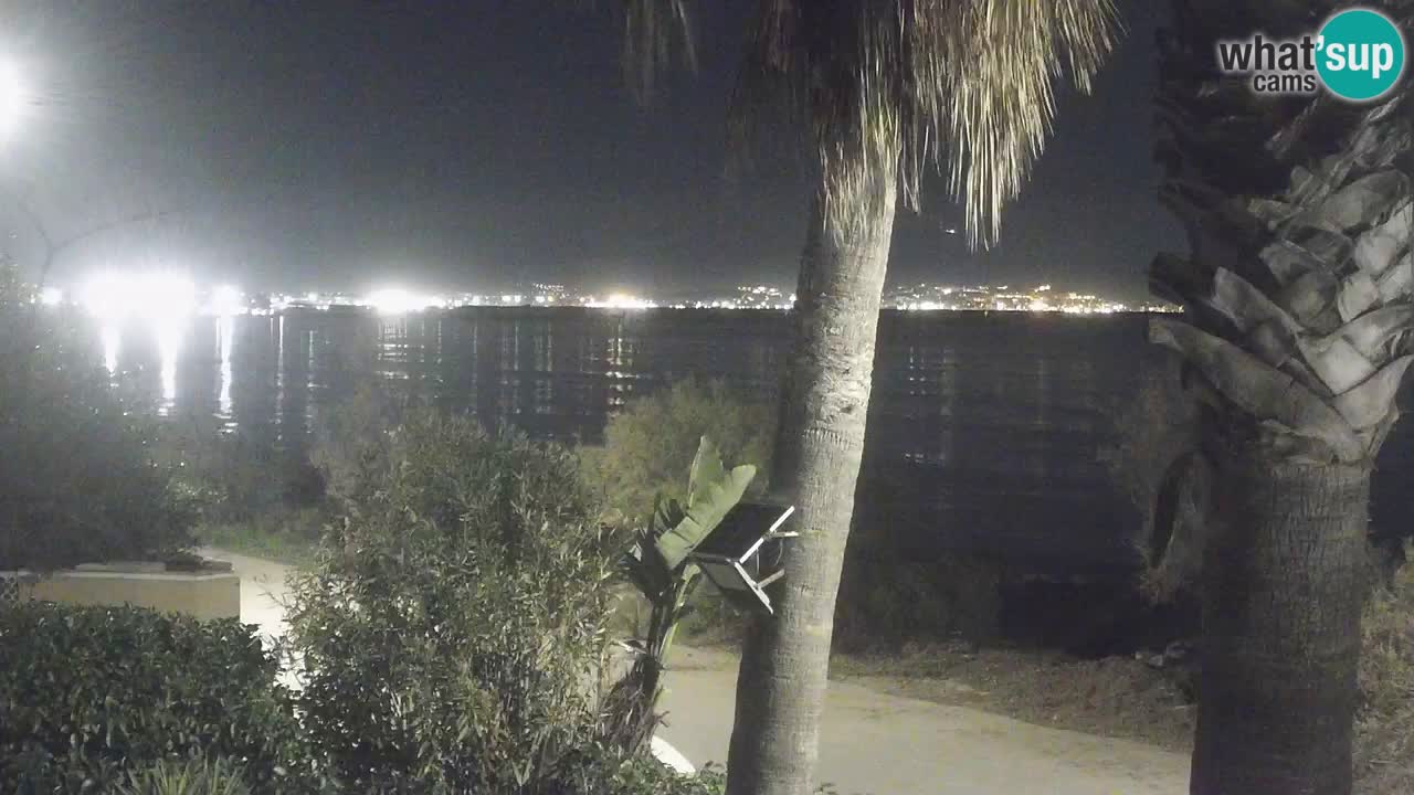 Webcam en direct Capoterra – Plage de La Maddalena – Sardaigne – Italie