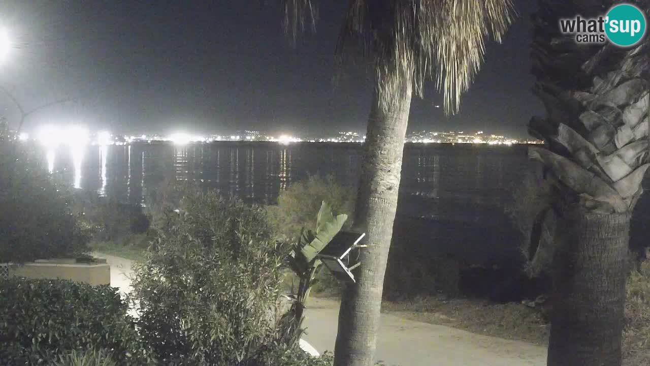 Webcam en vivo Capoterra – Playa La Maddalena – Cerdeña – Italia