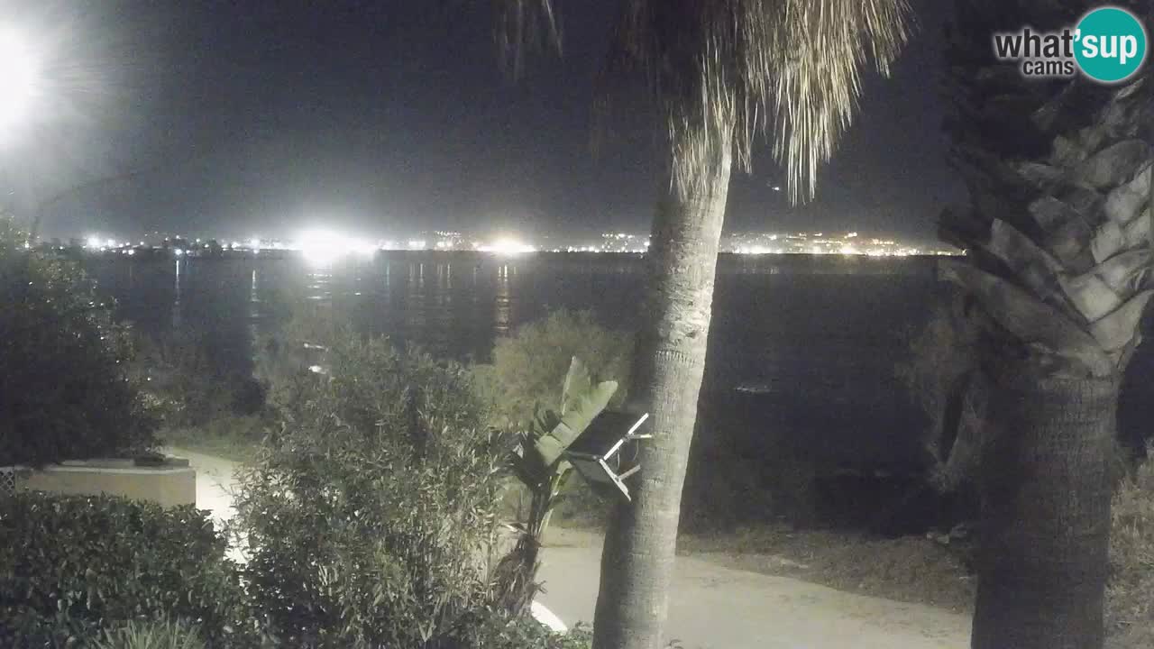 Webcam en direct Capoterra – Plage de La Maddalena – Sardaigne – Italie