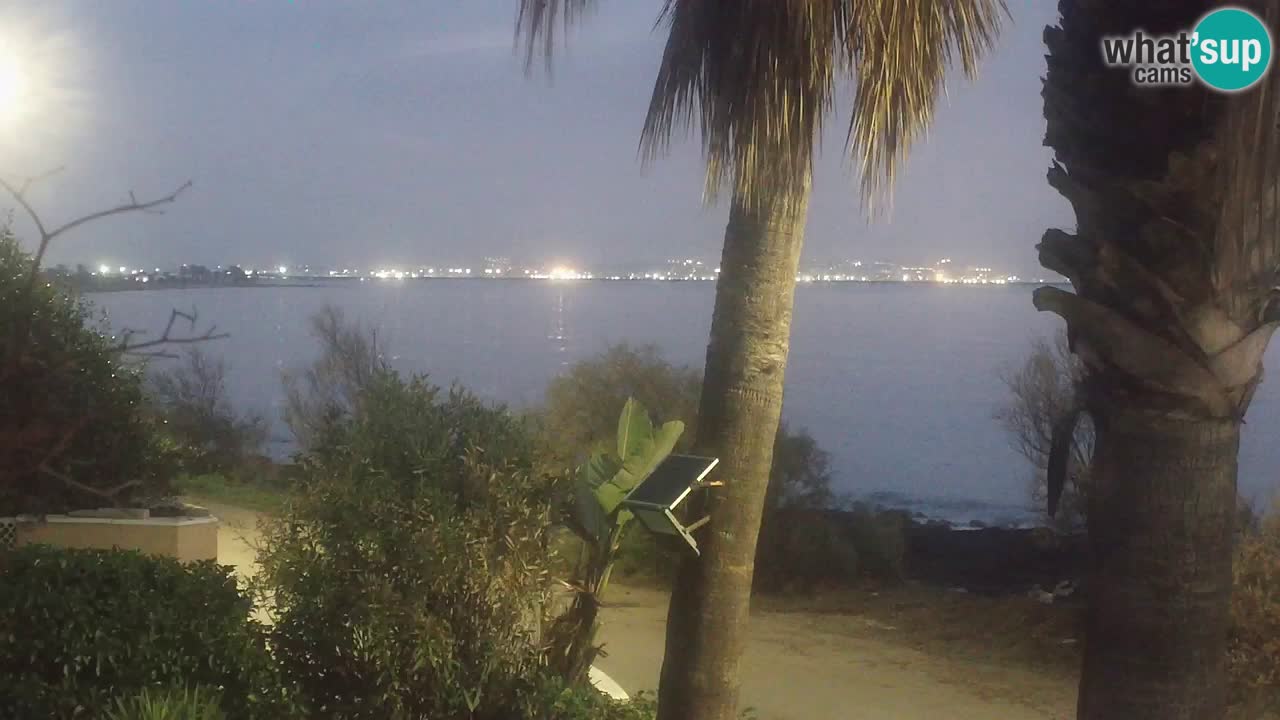 Live webcam Capoterra – La Maddalena beach – Sardinia – Italy