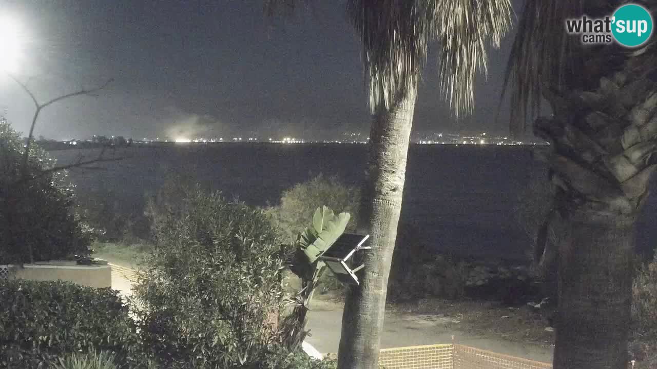 Live webcam Capoterra – La Maddalena beach – Sardinia – Italy