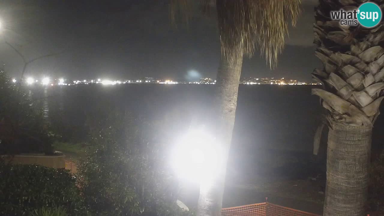 Live webcam Capoterra – La Maddalena beach – Sardinia – Italy