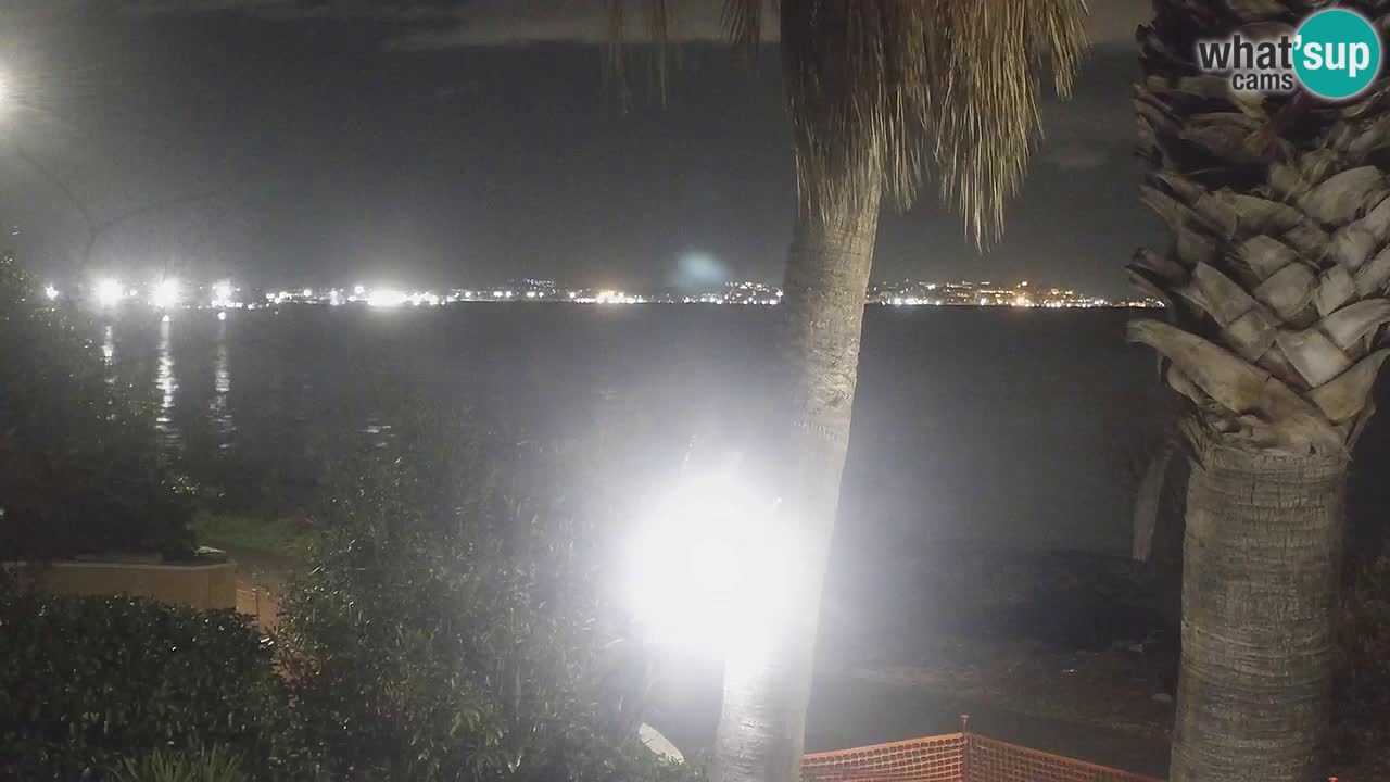 Webcam en vivo Capoterra – Playa La Maddalena – Cerdeña – Italia