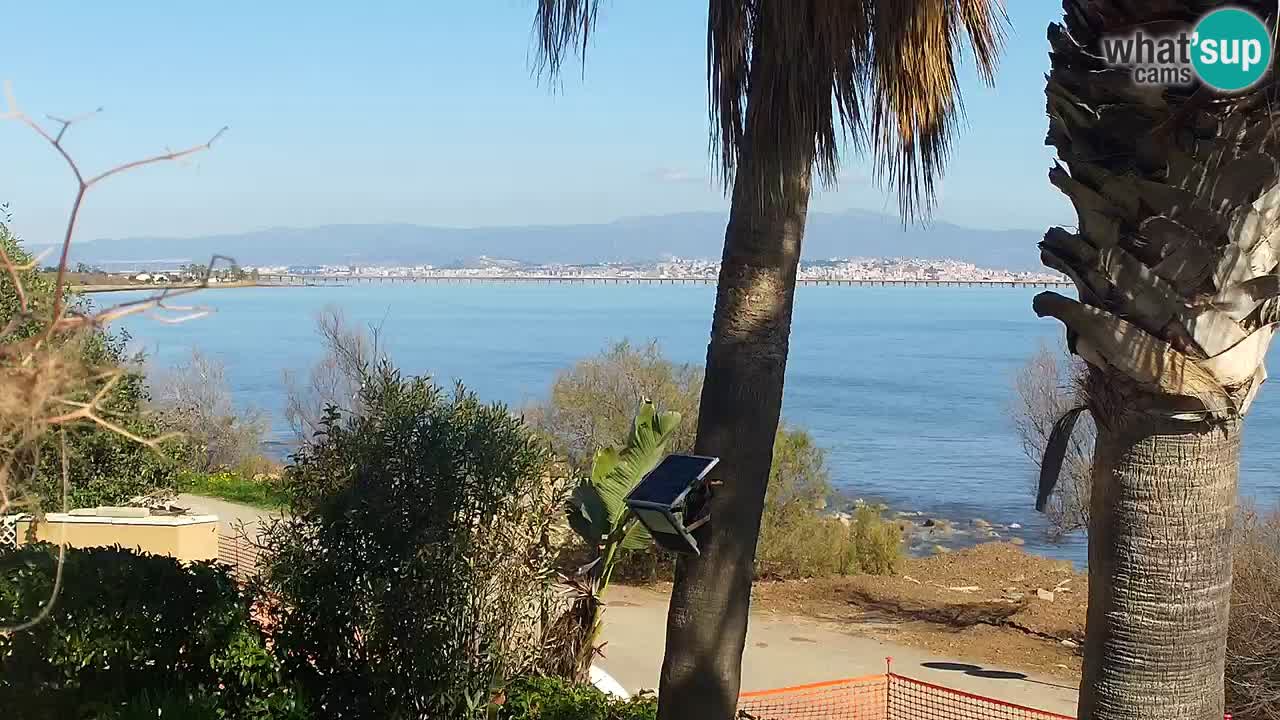 Webcam en vivo Capoterra – Playa La Maddalena – Cerdeña – Italia