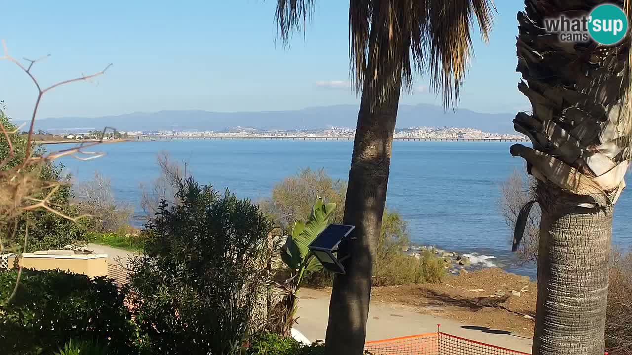 Webcam en vivo Capoterra – Playa La Maddalena – Cerdeña – Italia