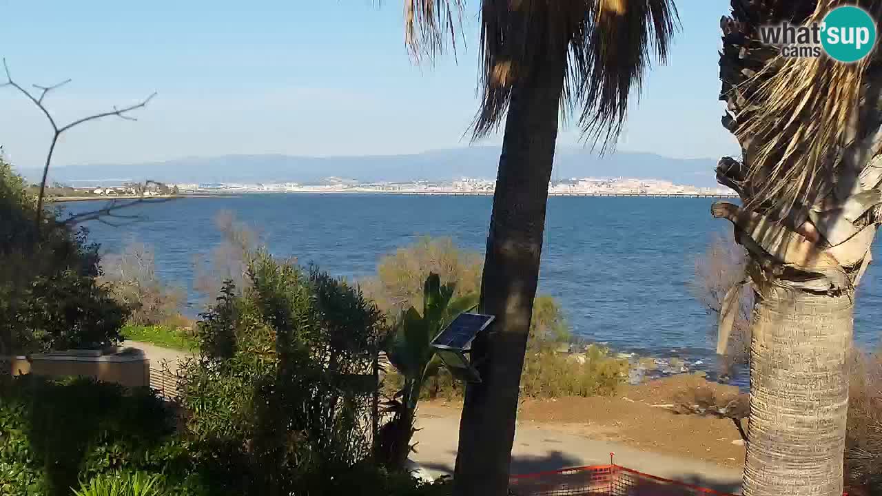 Webcam en vivo Capoterra – Playa La Maddalena – Cerdeña – Italia