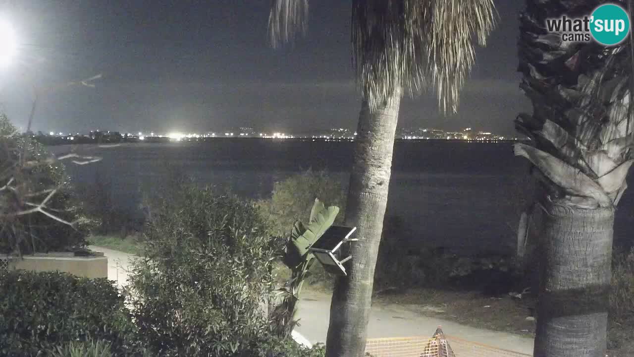 Live webcam Capoterra – La Maddalena beach – Sardinia – Italy