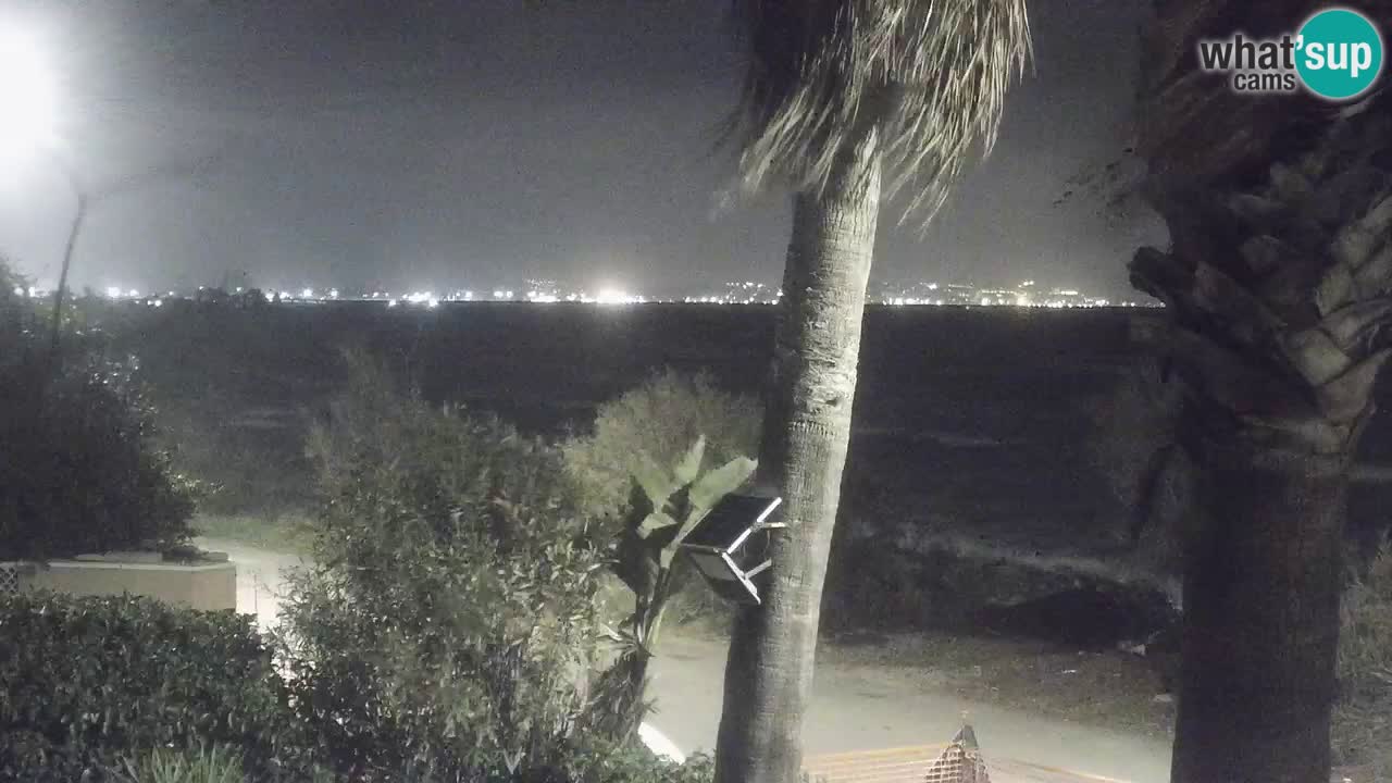 Webcam en vivo Capoterra – Playa La Maddalena – Cerdeña – Italia