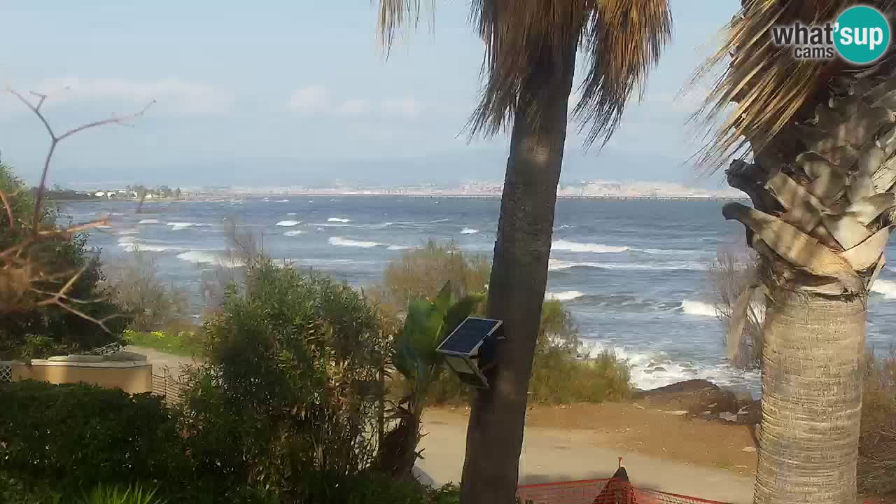 Webcam en vivo Capoterra – Playa La Maddalena – Cerdeña – Italia