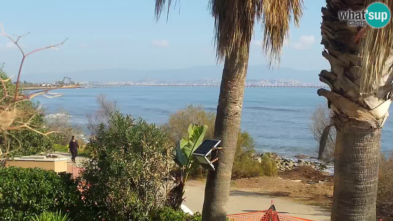 Live webcam Capoterra – Spiaggia della Maddalena – Sardegna – Italia