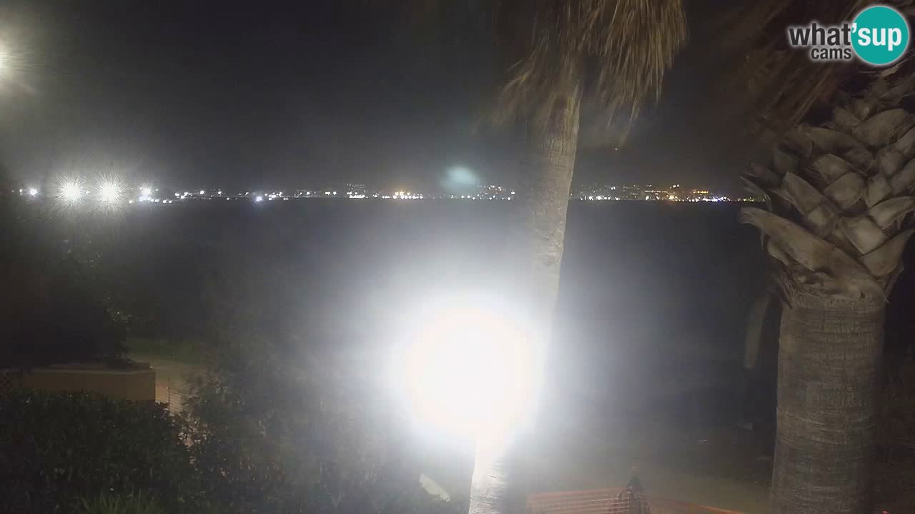 Webcam en vivo Capoterra – Playa La Maddalena – Cerdeña – Italia