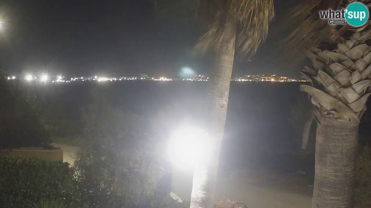 Webcam en vivo Capoterra – Playa La Maddalena – Cerdeña – Italia