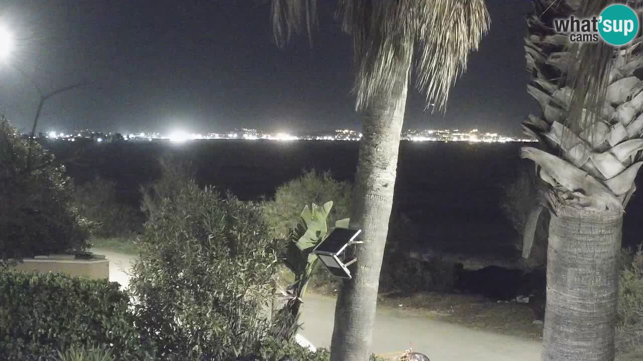 Webcam en direct Capoterra – Plage de La Maddalena – Sardaigne – Italie