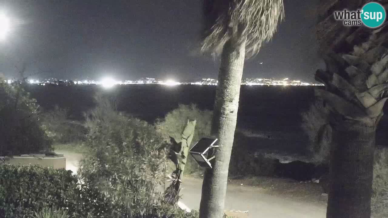 Live webcam Capoterra – Spiaggia della Maddalena – Sardegna – Italia