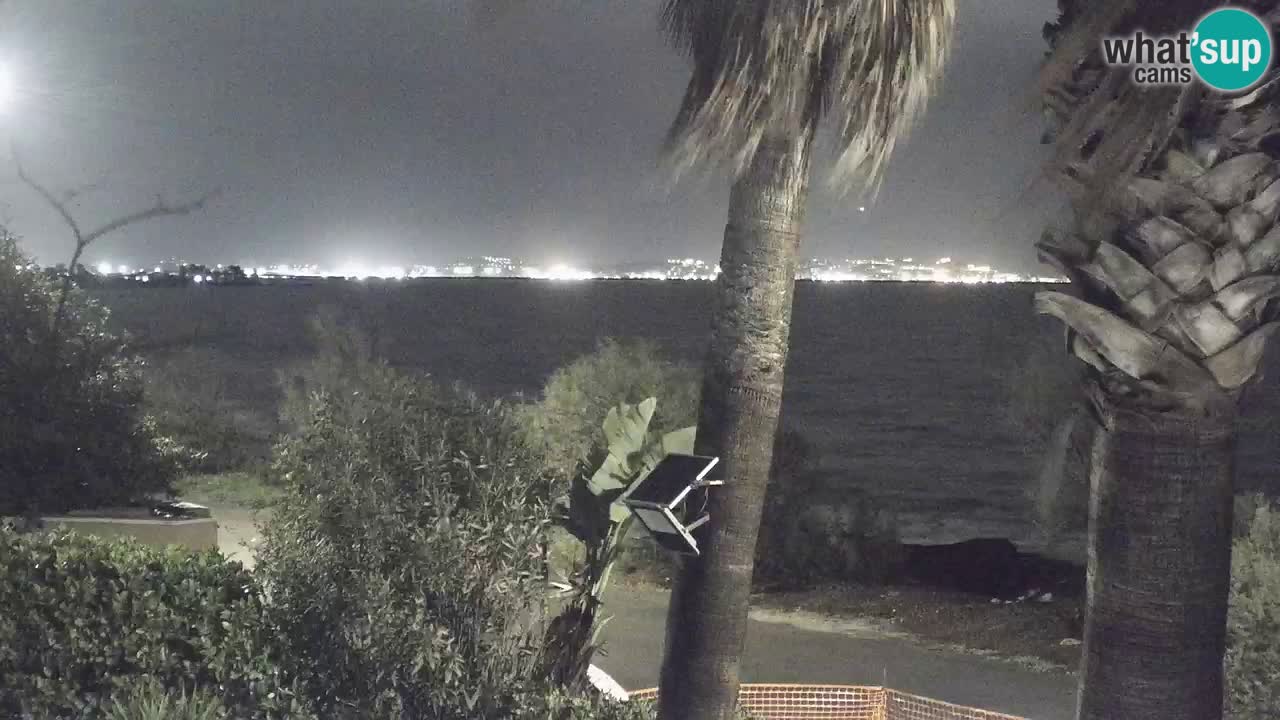 Webcam en vivo Capoterra – Playa La Maddalena – Cerdeña – Italia