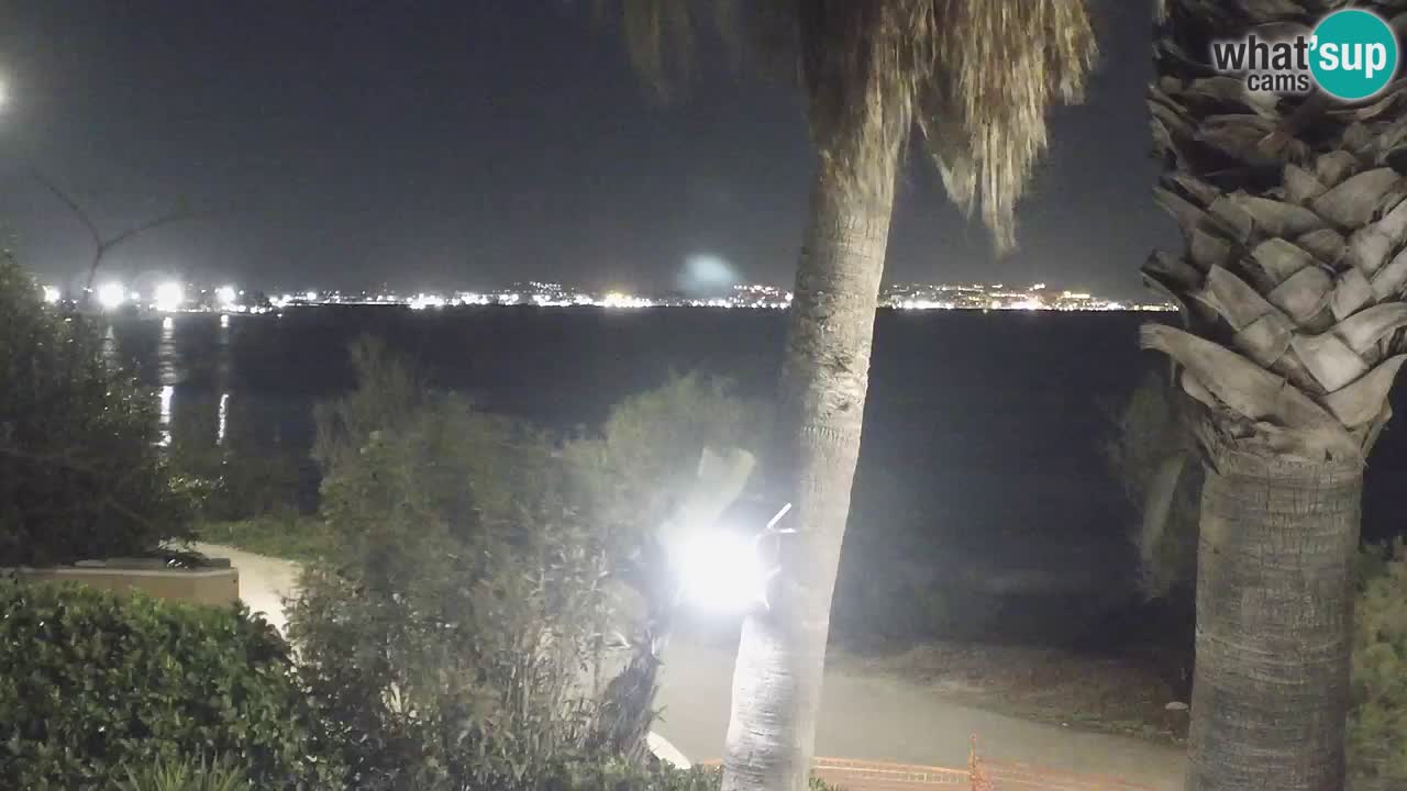 Live webcam Capoterra – La Maddalena beach – Sardinia – Italy