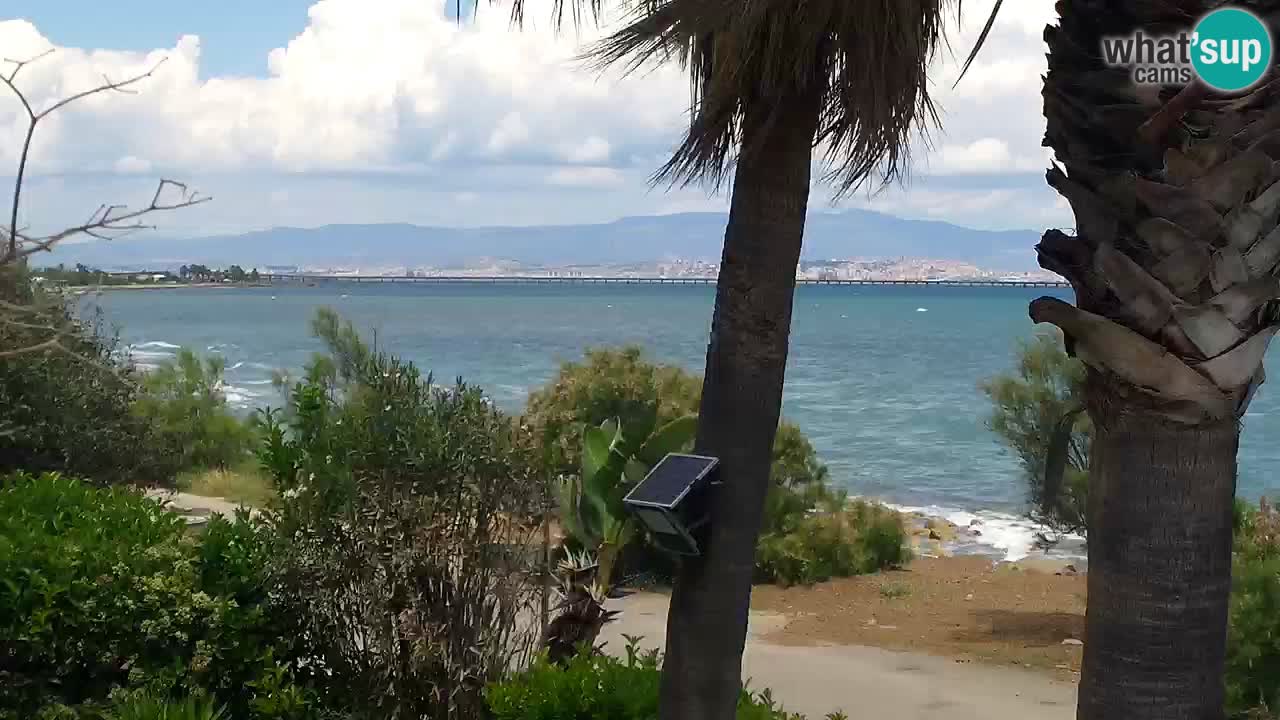 Webcam en vivo Capoterra – Playa La Maddalena – Cerdeña – Italia