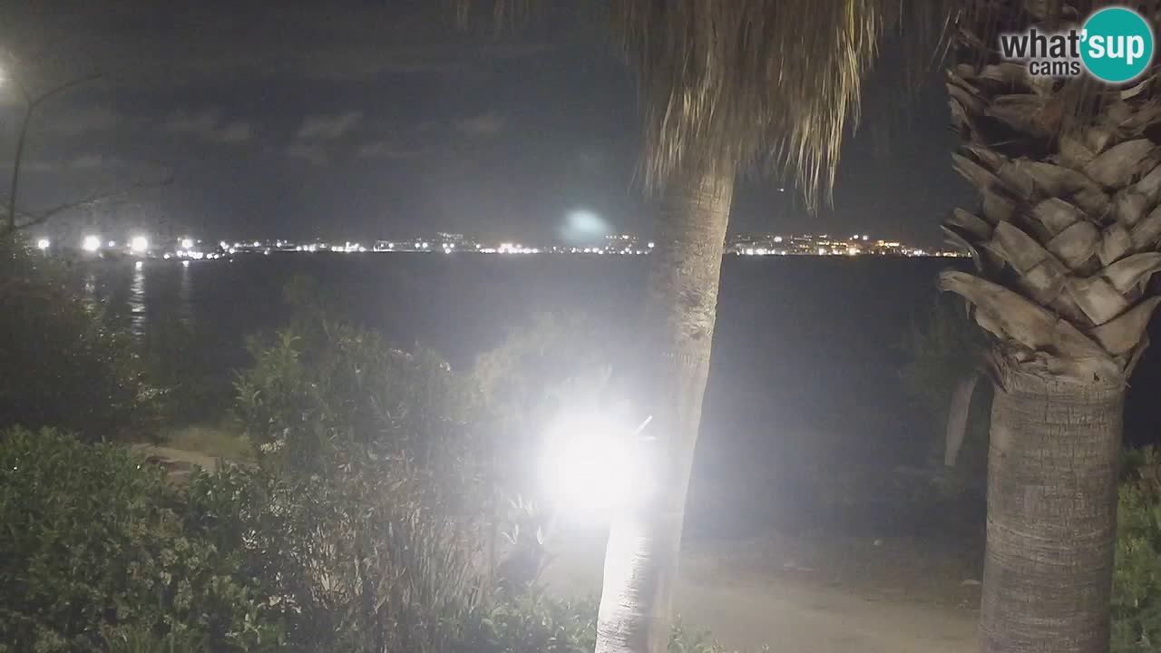 Live webcam Capoterra – Spiaggia della Maddalena – Sardegna – Italia
