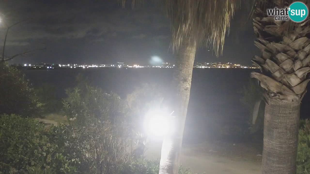 Live webcam Capoterra – La Maddalena beach – Sardinia – Italy