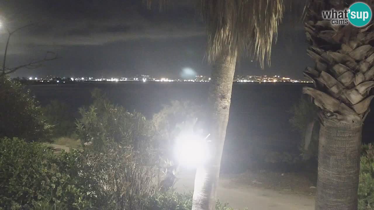 Live Webcam Capoterra – La Maddalena Strand – Sardinien – Italien