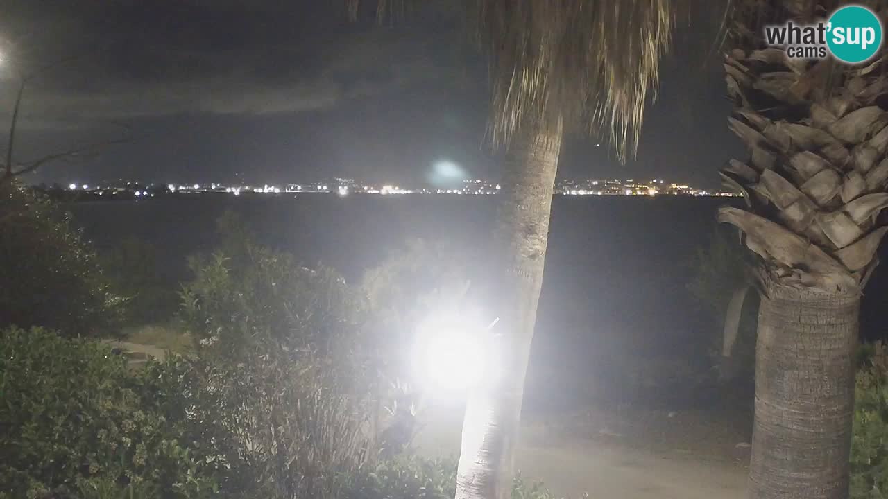 Live Webcam Capoterra – La Maddalena Strand – Sardinien – Italien