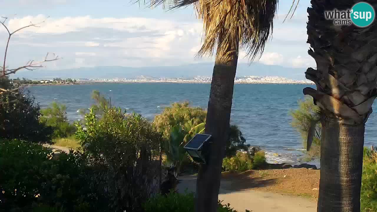 Web kamera uživo Capoterra – plaža La Maddalena – Sardinija – Italija