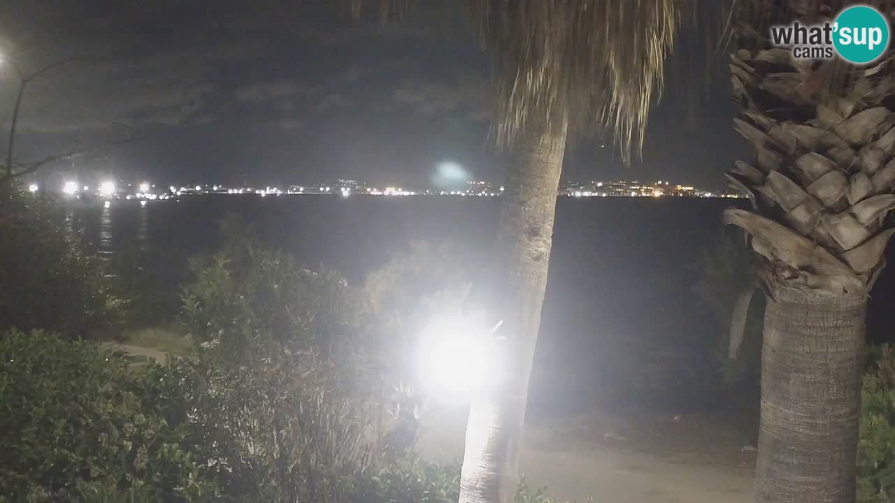 Live webcam Capoterra – La Maddalena beach – Sardinia – Italy