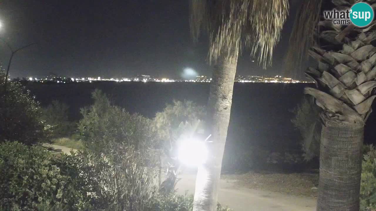 Live Webcam Capoterra – La Maddalena Strand – Sardinien – Italien