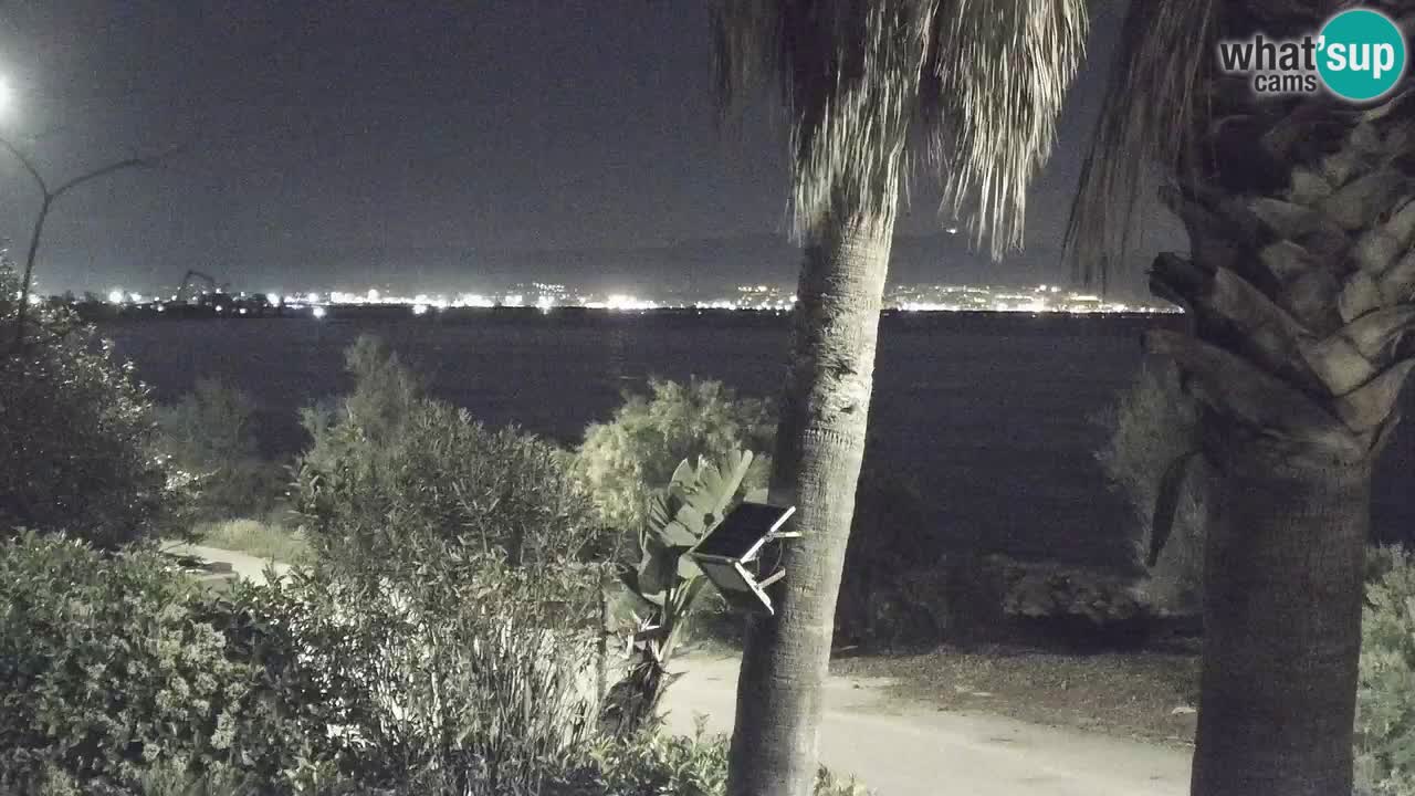 Live Webcam Capoterra – La Maddalena Strand – Sardinien – Italien