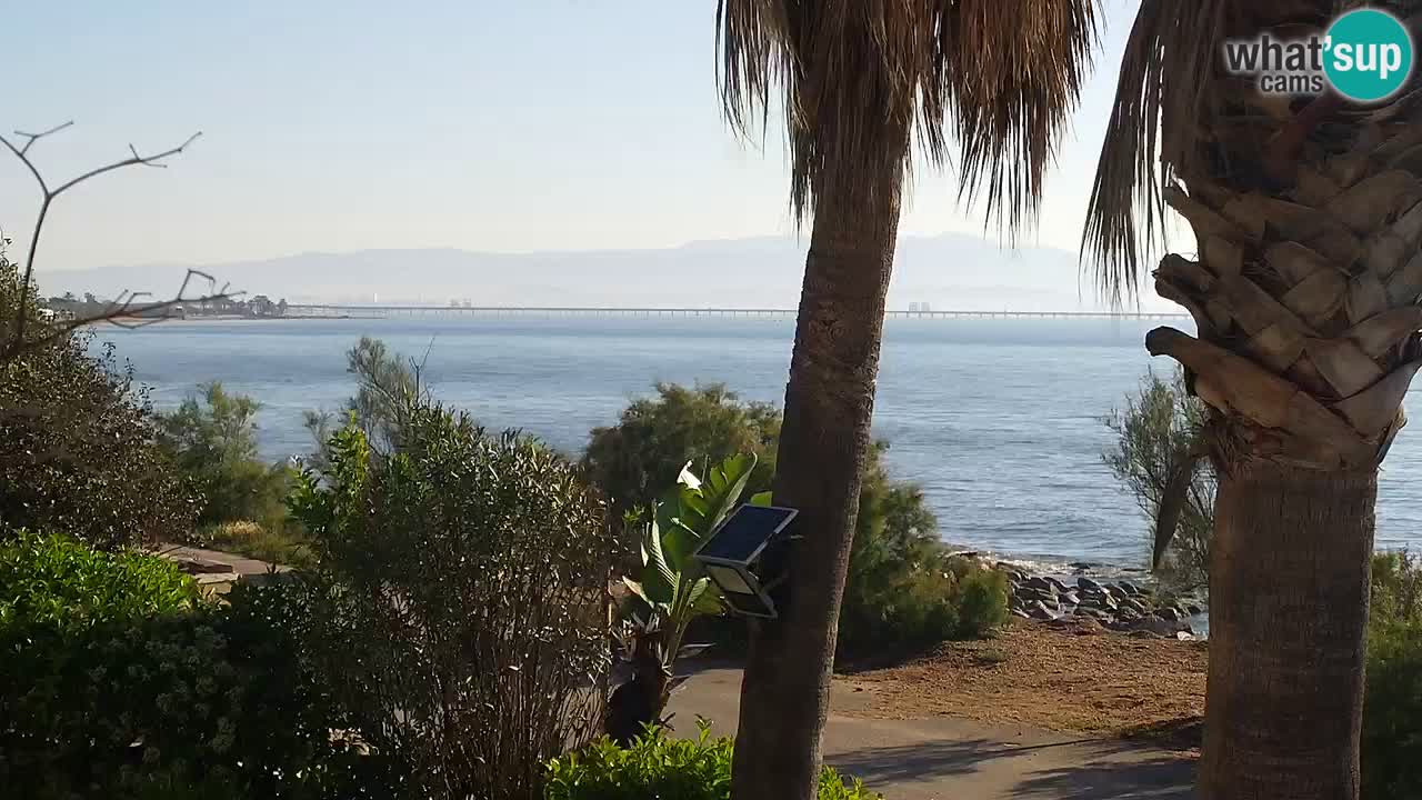 Webcam en vivo Capoterra – Playa La Maddalena – Cerdeña – Italia