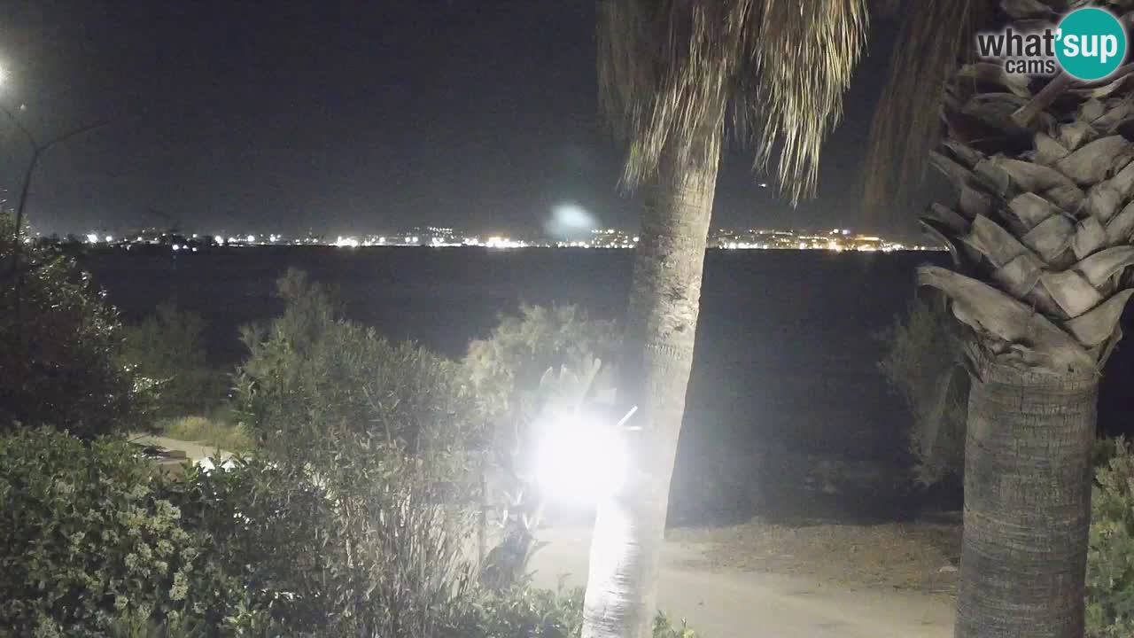 Live webcam Capoterra – La Maddalena beach – Sardinia – Italy