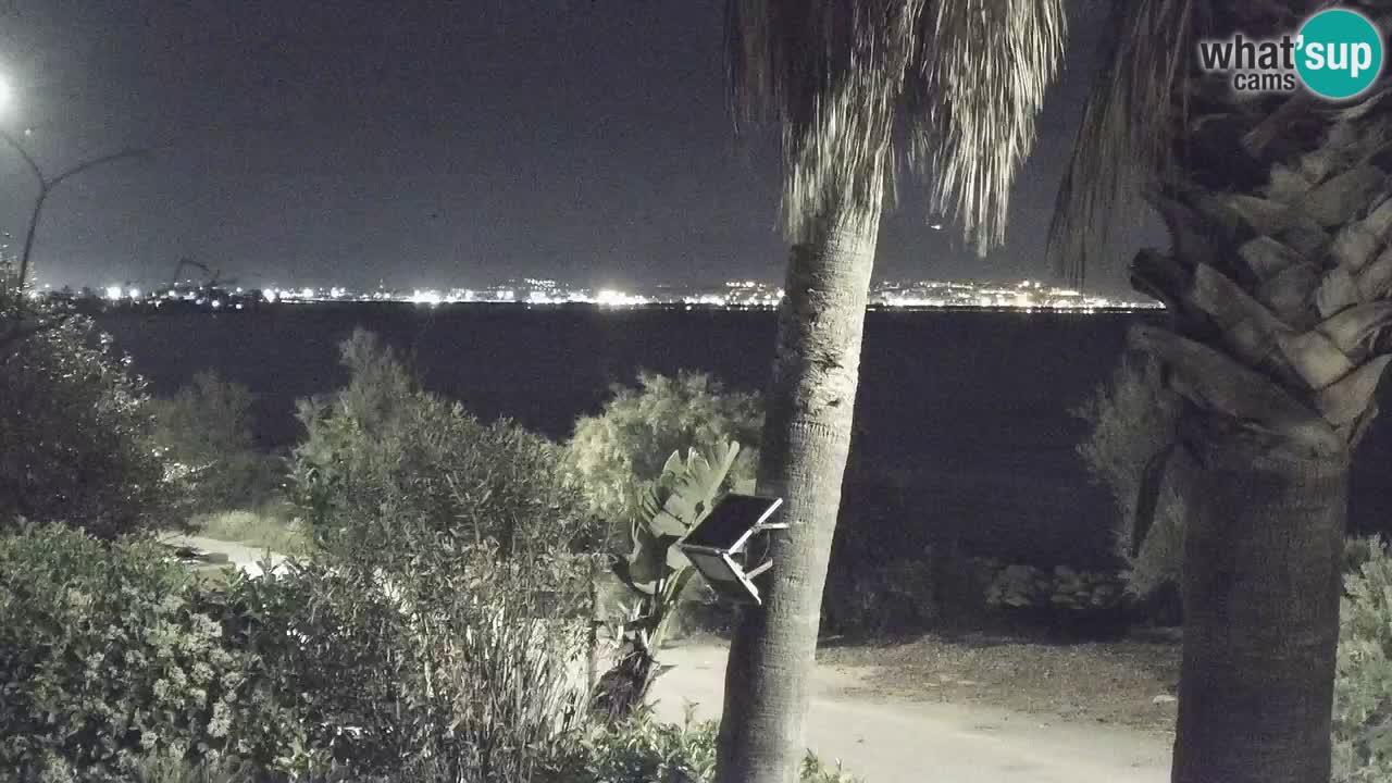Live Webcam Capoterra – La Maddalena Strand – Sardinien – Italien