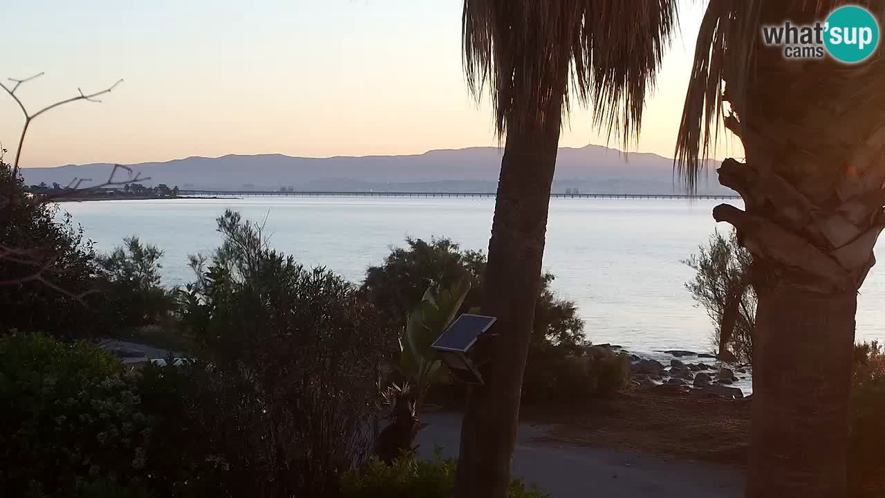 Web kamera uživo Capoterra – plaža La Maddalena – Sardinija – Italija