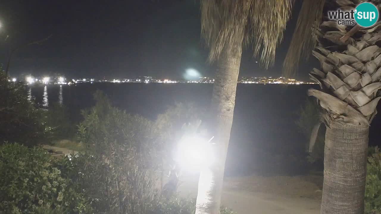 Webcam en vivo Capoterra – Playa La Maddalena – Cerdeña – Italia