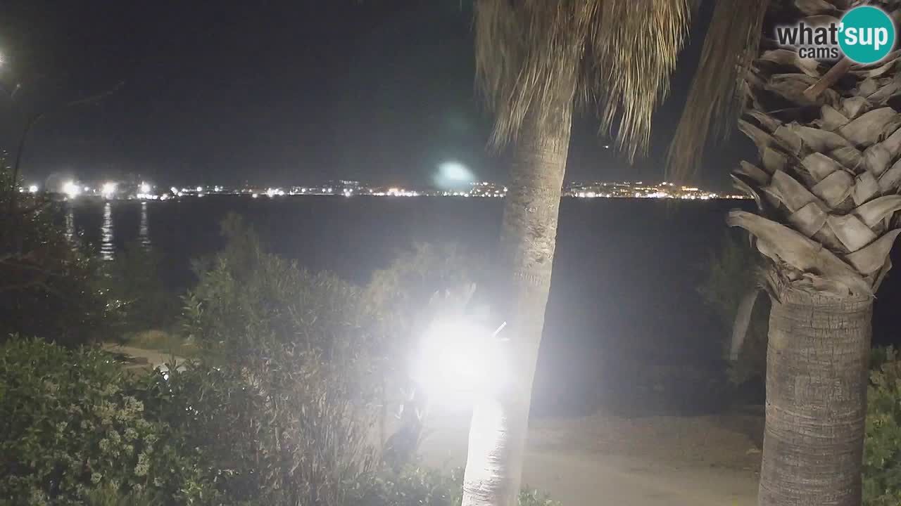 Webcam en direct Capoterra – Plage de La Maddalena – Sardaigne – Italie
