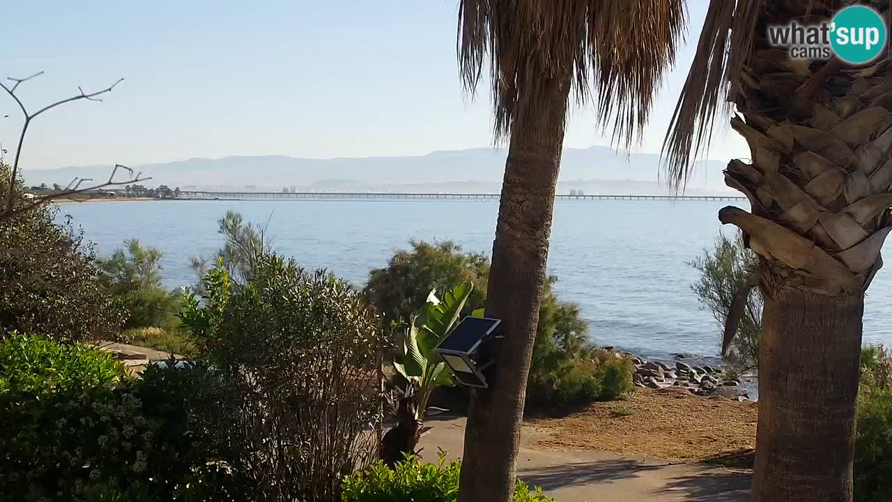 Webcam en vivo Capoterra – Playa La Maddalena – Cerdeña – Italia